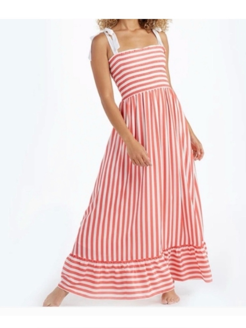 NWT Summersalt XL Smocked Maxi Dress